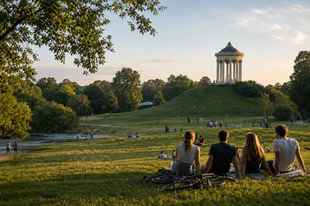 Munich Weekly Activities Community-Treffen im Englischen Garten
